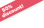 Nu 50% extra korting!
